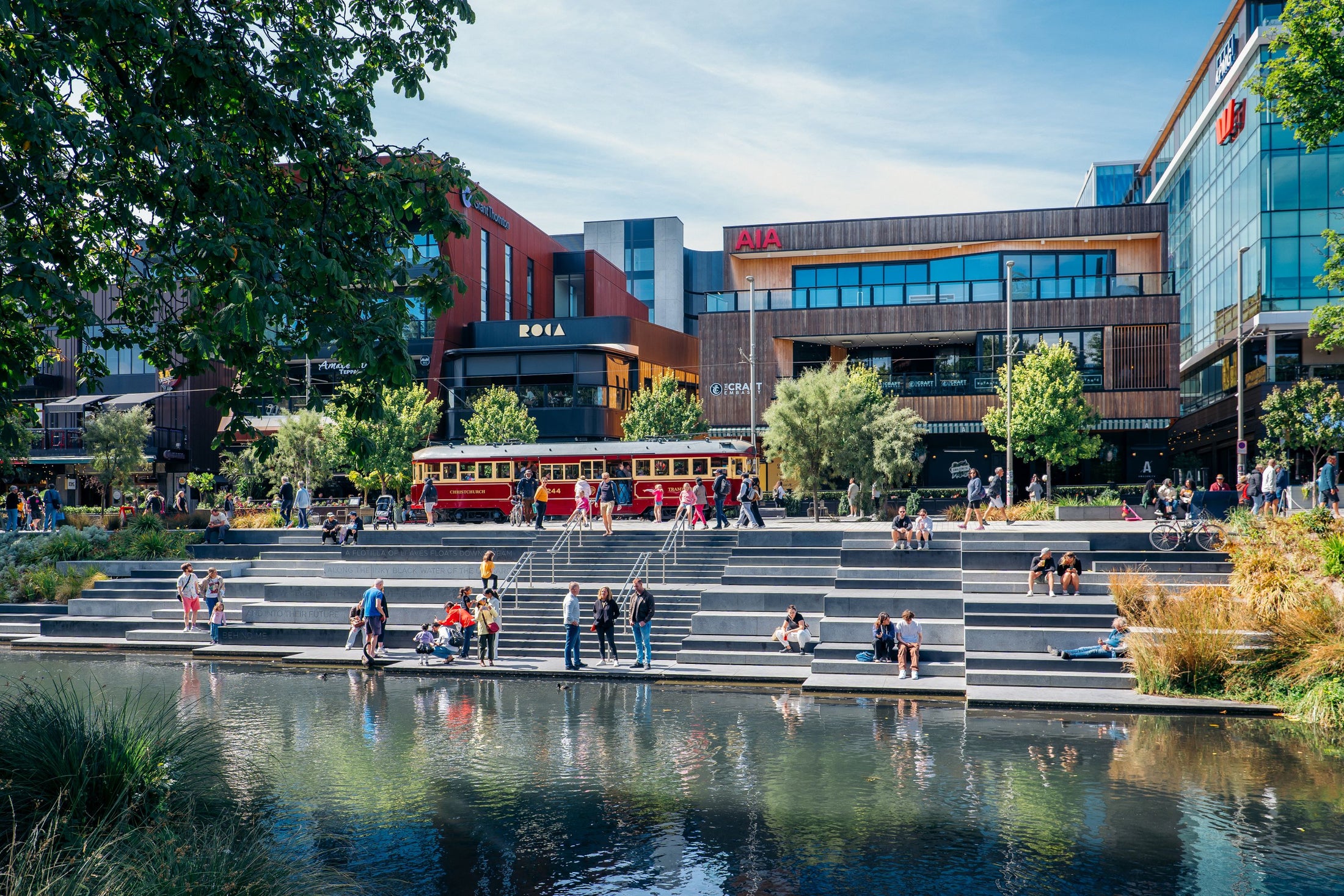 Avon river Christchurch